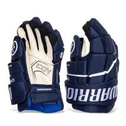 Hokejové rukavice Warrior Covert QR6 Team SR tmavě modrá 14 palců = výška postavy 170-180cm