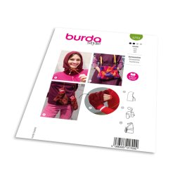 Střih Burda 5759 - Dámská kukla, palčáky a rukávník