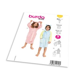 Střih Burda 9219 - Dětský župan