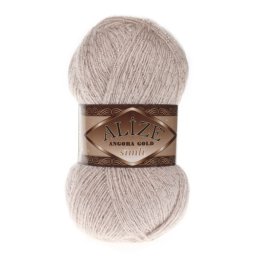 Příze Alize Angora Gold Simli, 100 g - 506