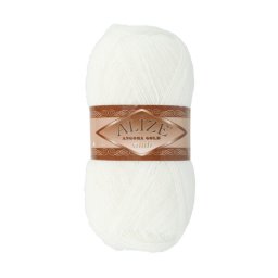 Příze Alize Angora Gold Simli, 100 g - 755