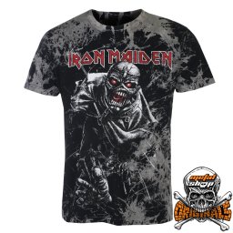 tričko pánské Iron Maiden - Mind - Jamaica Grey - METALSHOP ORIGINALS - 22400