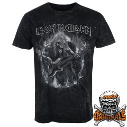 tričko pánské Iron Maiden - Flames - Marlite New - METALSHOP ORIGINALS - 22399