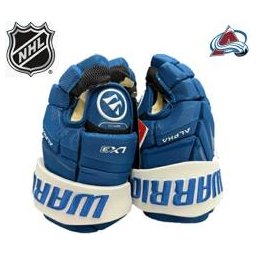 Hokejové rukavice Warrior Alpha LX3 SR Colorado Avalanche 14 palců = výška postavy 170-180cm