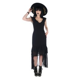 šaty dámské KILLSTAR - Misty Hollow - Black - KSRA013958