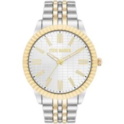 Steve Madden Pánské hodinky kulaté SM/9159SVTT