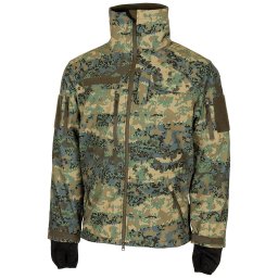 Bunda softshell HIGH DEFENCE rakouské maskování 03-Tarnanzug vel. L