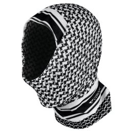 CONDOR OUTDOOR šátek MULTI-WRAP multifunkční SHEMAGH ČERNO-BÍLÝ