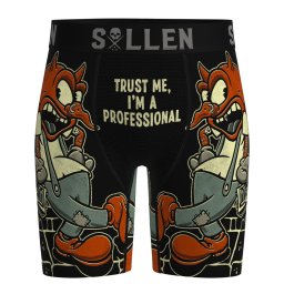 boxerky pánské SULLEN - TRUST ME - SCA7483_BK