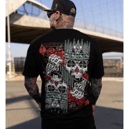 tričko pánské SULLEN - PREMIUM - SPADES AND HEARTS - SCM5800_JTBK