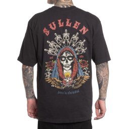 tričko pánské SULLEN - SANTA MUERTE - SCM7042_METE
