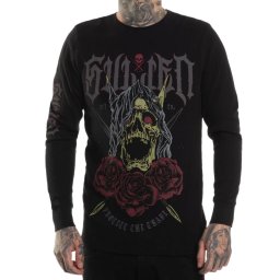 tričko pánské s dlouhým rukávem SULLEN - PREMIUM - TEMPEST - SCM7337_BK