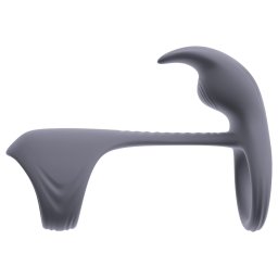 Beau Coeur Vylor - erekn krouek s drdidlem klitorisu - silikon ed