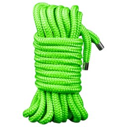 Ouch! - svtic bondage lano (10 m, zelen)