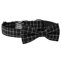 Gaira® Motýlek pro psa P299 Black, Velikost L