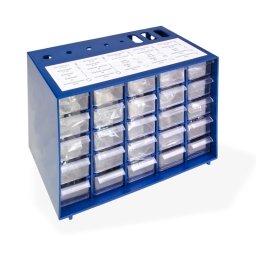 DEMA Spojovací materiál v sortimentovém boxu, 1000-dílná sada 15040D