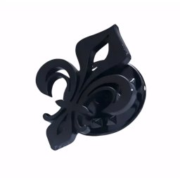 Gaira® Brož do klopy Lilie 35080, Barva černá