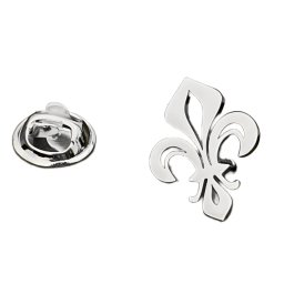 Gaira® Brož do klopy Lilie 35080, Barva stříbrná