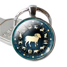 Gaira® Přívěsek na klíče Zodiac 30803, Znamení zvěrokruhu Beran
