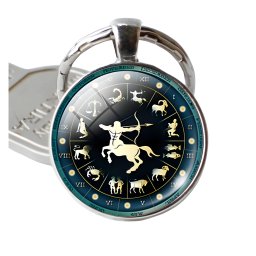 Gaira® Přívěsek na klíče Zodiac 30803, Znamení zvěrokruhu Střelec