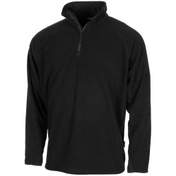 Mikina TROYER microfleece ČERNÁ vel. L