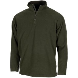 Mikina TROYER microfleece ZELENÁ vel. L