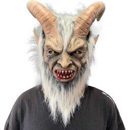 Démon (Čert) maska na obličej - pro děti i dospělé na Halloween či karneval
