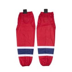 Hokejové stulpny Sherwood Mesh Hockey Socks Montreal Canadiens Junior (juniorská)