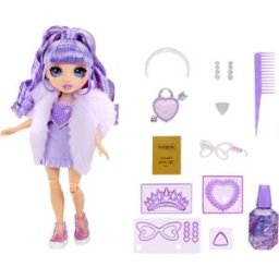 MGA Rainbow High Creative Crystals - Violet Willow