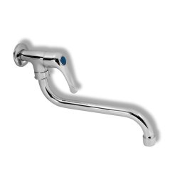 Novaservis Umyvadlová baterie nástěnná na studenou vodu Titania Iris chrom 260 mm 92007.0EM