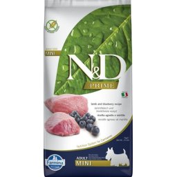 N&D Prime Dog Adult Mini Lamb Blueberry 7 kg