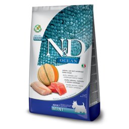 N&D Ocean Dog Adult Mini Salmon Cod Cantaloupe 2,5 kg