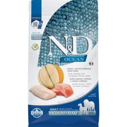N&D Ocean Dog Adult Salmon Cod Cantaloupe 2,5 kg