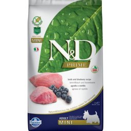 N&D Prime Dog Adult Mini Lamb Blueberry 2,5 kg