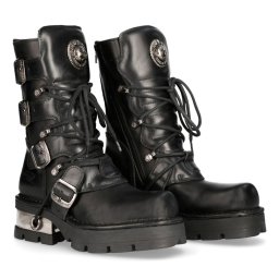 boty NEW ROCK - ITALI Y NOMADA NEGRO - M.373-S1