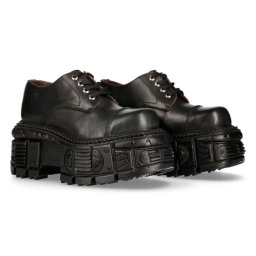 boty NEW ROCK - CRUST NEGRO - M.TANKMILI003-S1