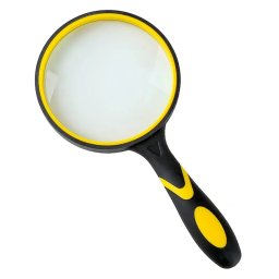 Gaira® Lupa M223 Žlutá 10x, Průměr lupy 75 mm