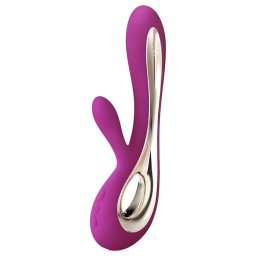 LELO Soraya 2 - vodotsn vibrtor s klitorlnm ramenem - fialov
