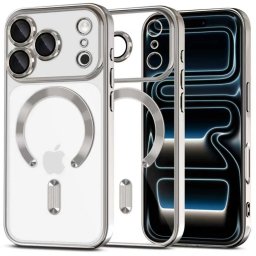 Pouzdro Tech-Protect MagFlex MagSafe iPhone 17 Pro Max - Stříbrná