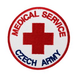 NAVYS nášivka MEDICAL SERVICE CZECH ARMY barevná VELCRO