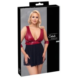 Cottelli Bondage Plus Size - erven babydoll