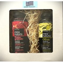Farcom Šampon, Gr. Jablko, ochrana barvy vlasů, 300 ml + Olivový Vitalita a Lesk 300 ml