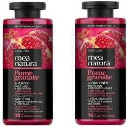 Farcom Mea Natura Šampon Granátové Jablko Každodenní Použití 300 ml + Kondicionér Gr. Jablko 300 ml
