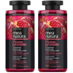 Farcom Mea Natura Šampon Granátové Jablko, ochrana barvy vlasů, 300 ml, 2 ks