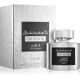 Lattafa Confidential Platinum parfémovaná voda unisex 100 ml