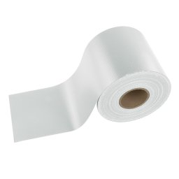 DEMA Krycí páska na plotový panel PVC 35x0,19 m, bílá 30834D