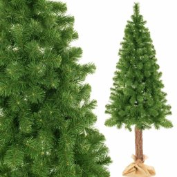 SPRINGOS Vánoční stromek Borovice přírodní na kmínku 180 cm CT0114-XG