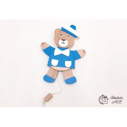 Kamarád MÉĎA - tahací závěsná hračka