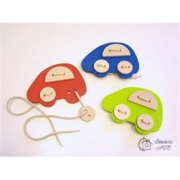 Dřevěné šitíčko AUTO