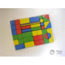 Stavebnice KOSTKY barevné